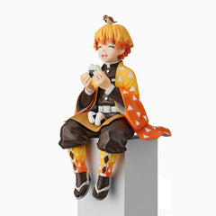 Demon Slayer - Agatsuma Zenitsu Eating Rice Balls - 15cm - Figure