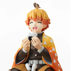 Demon Slayer - Agatsuma Zenitsu Eating Rice Balls - 15cm - Figure