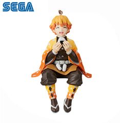 Demon Slayer - Agatsuma Zenitsu Eating Rice Balls - 15cm - Figure