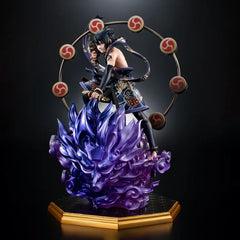 NARUTO Sasuke Uchiha Raijin - 28CM - Anime Figure Collection